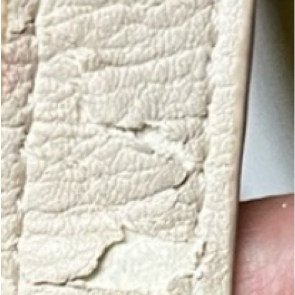 Vintage Imoshion Cream and Blue Floral Crossbody Bag - Picture 6 of 8